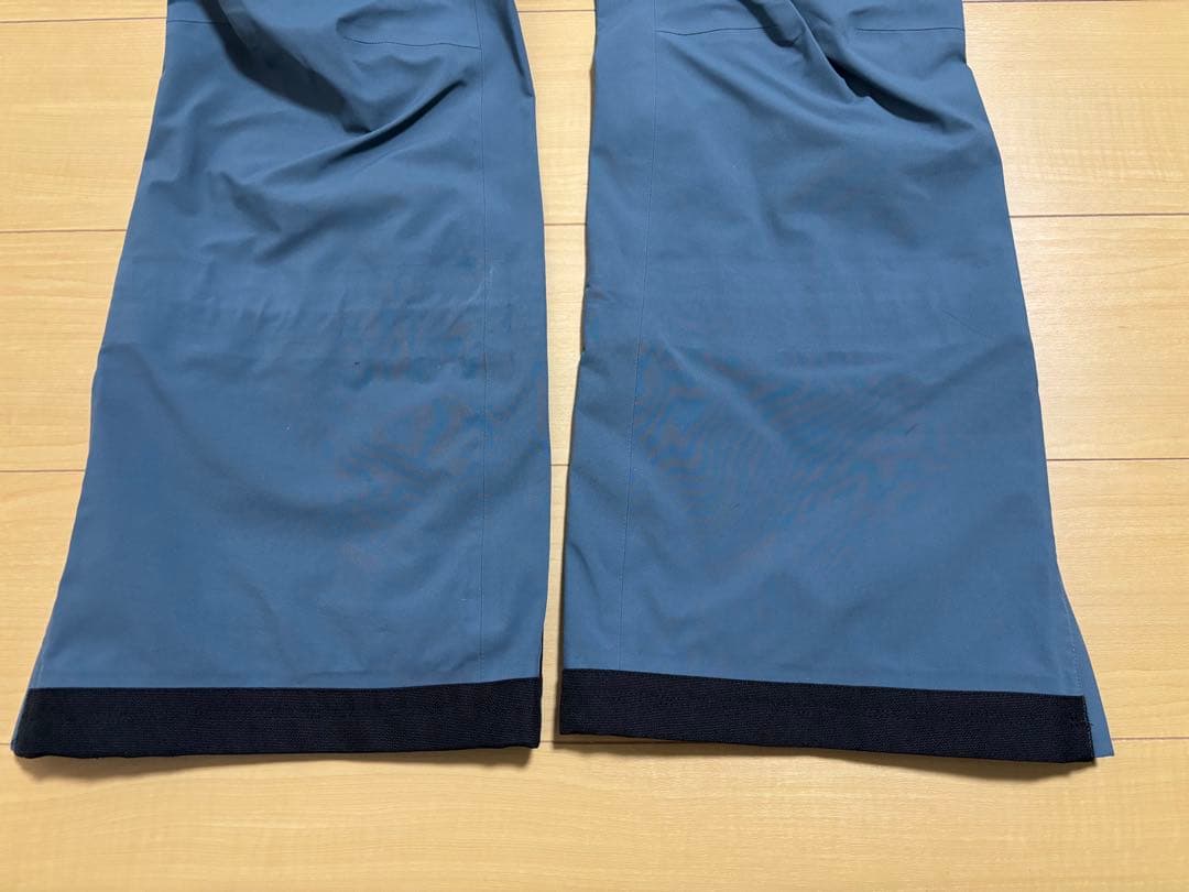 アンファッジ unfudge SMOKE BIB PANTS ブルーグレー　 Ｍ