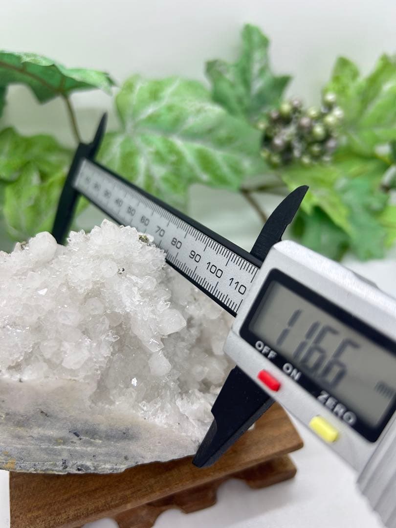 天然石水晶とパイライト共生原石　No.658