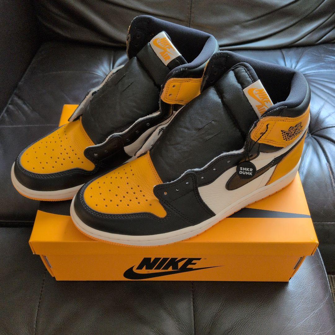 Nike Air Jordan 1 taxi タクシー　新品未使用　27