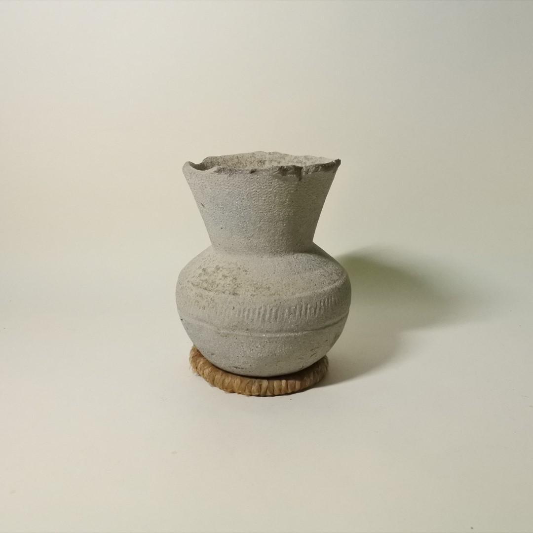 古墳時代　須恵器　はそう　広口　花生　オブジェ　骨董品　アンティーク j