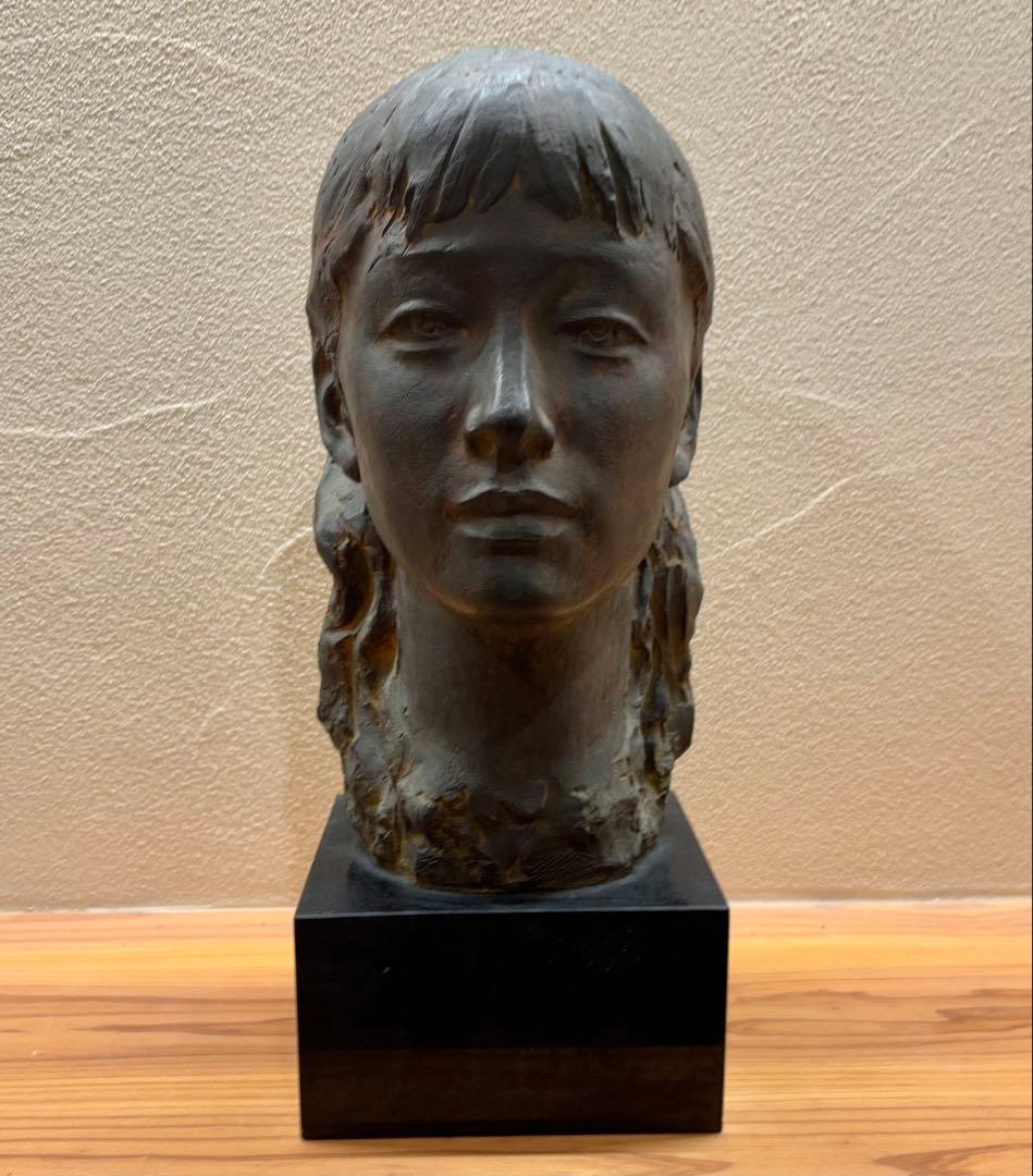 メ*6様 【増山俊春】少女像 ブロンズ像 彫刻 師舟越保武