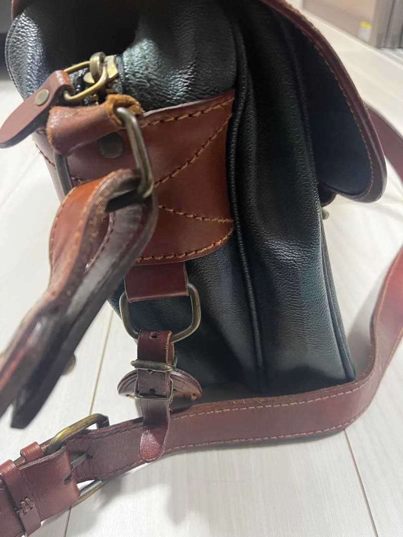 polo ralph lauren messenger bag ブラックウォッチ