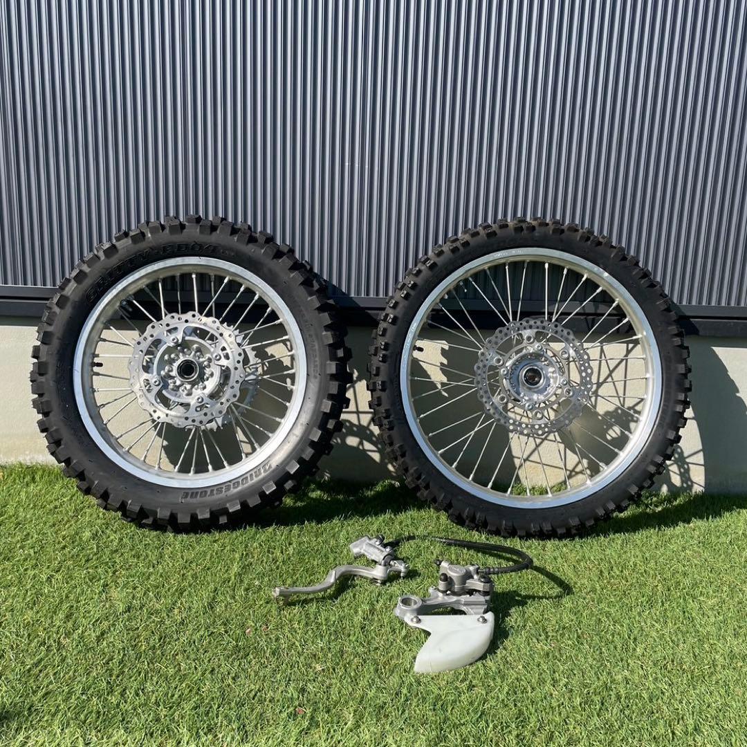 kx250f ホイール　ブレーキセット　新品
