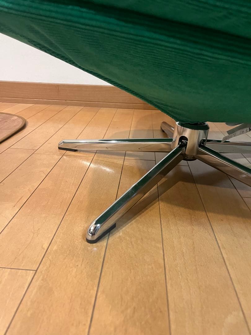 【美品】ディヴリンゲ IKEA イケア 1人掛けソファ 回転チェア　グリーン