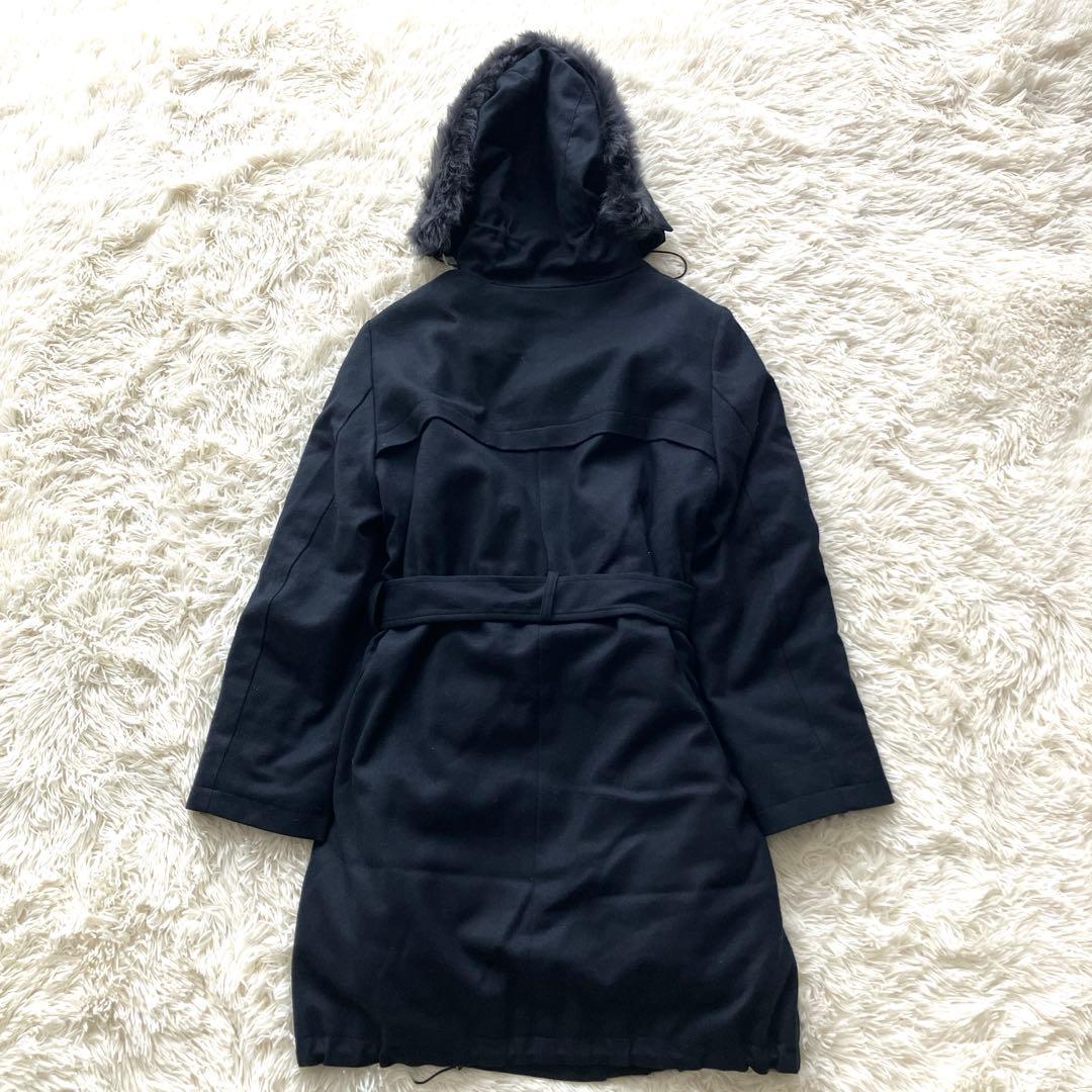 美品 現行　ポールスミス　ダウンコート　カシミア　総柄　2way 希少
