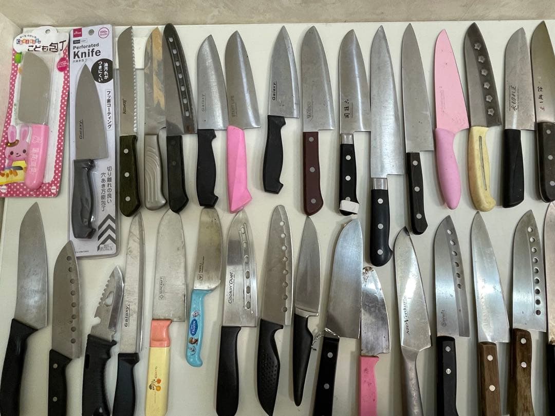 三徳包丁 155個 17kg まとめて売り✅