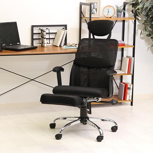 《新品・送料無料》メッシュバックチェアー スリープ BLACK