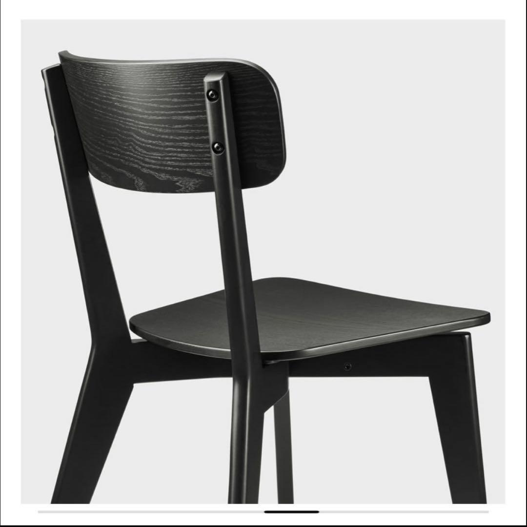 【手渡し】IKEA 伸長式テーブル VANGSTA ＆ チェア LISABO2脚