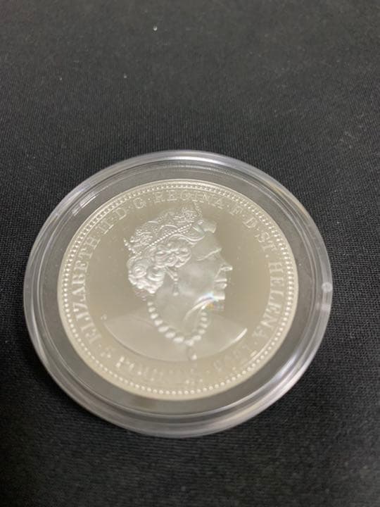 セントヘレナ スリーグレイセス クラウン復刻試鋳銀貨プルーフ 2021
