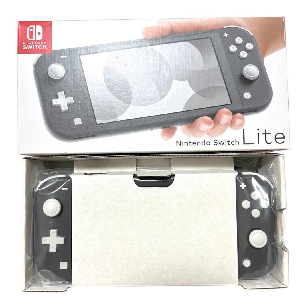 Nintendo Switch Lite グレー 、SDカード（256GB）など