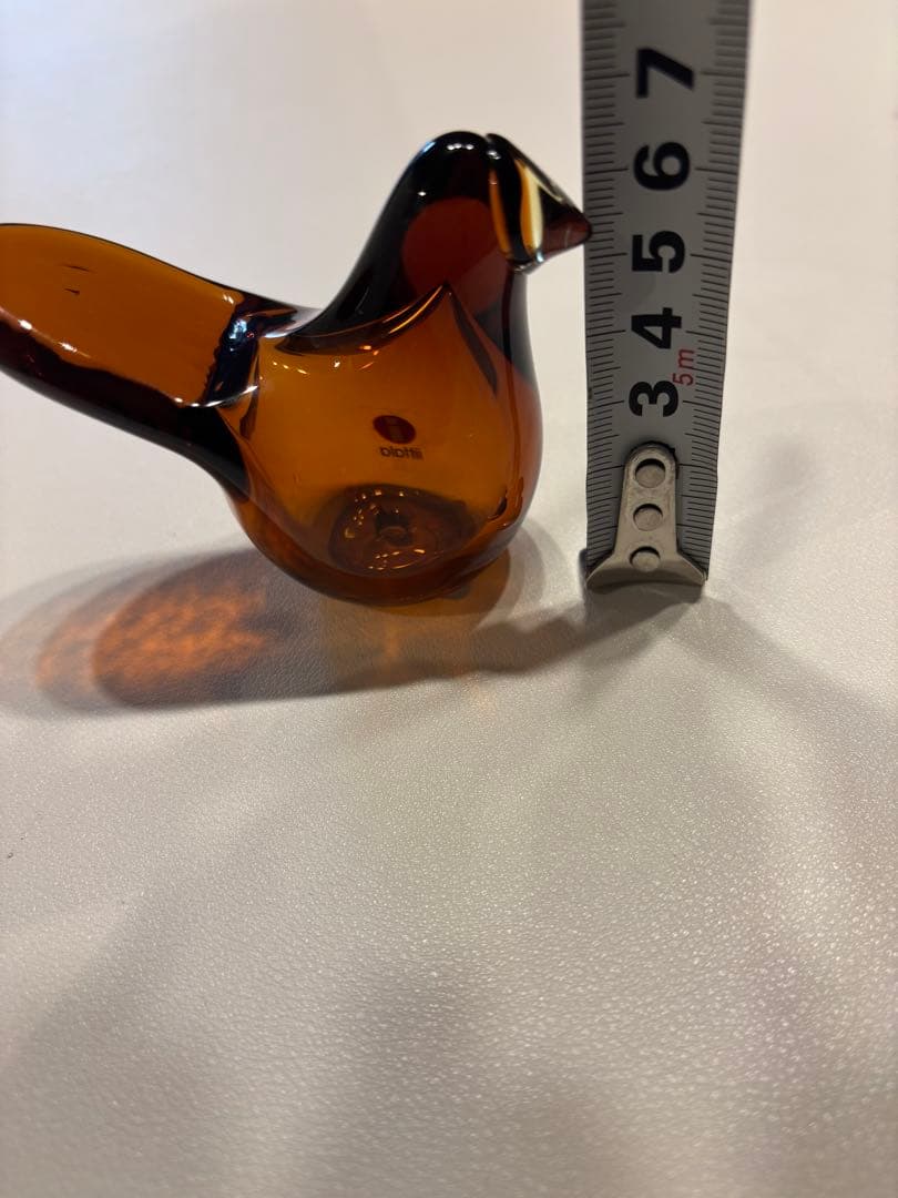 美品　イッタラ バード シエッポ コッパー レモン/ オイバ・トイッカ　箱付き