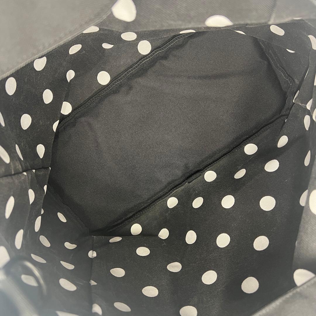 美品 アニエスベー マザーズバッグ トートバッグ 2WAY ブラック 383