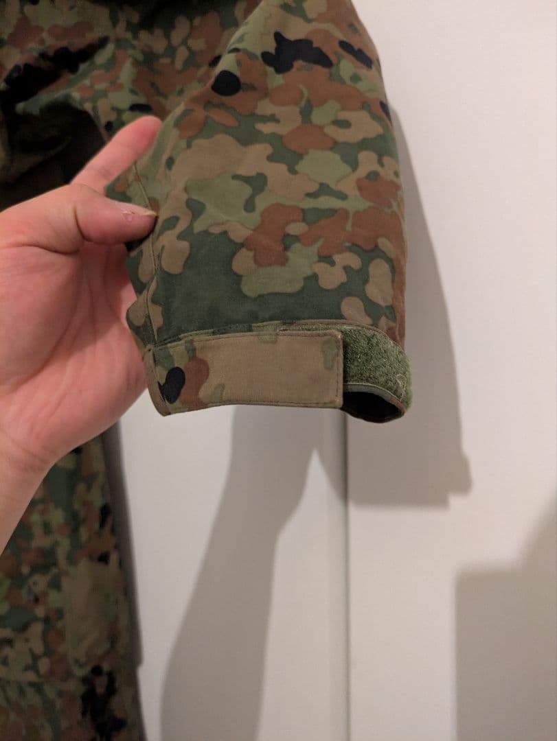 泰*】様 mont-bell　陸自迷彩 レインスーツ(上下セット)　Мサイズ