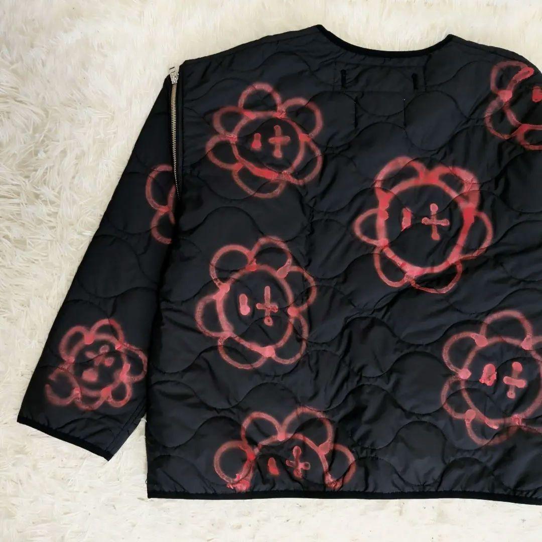 【新品】25AW amok 花柄 キルティング　ブルゾン Guernika