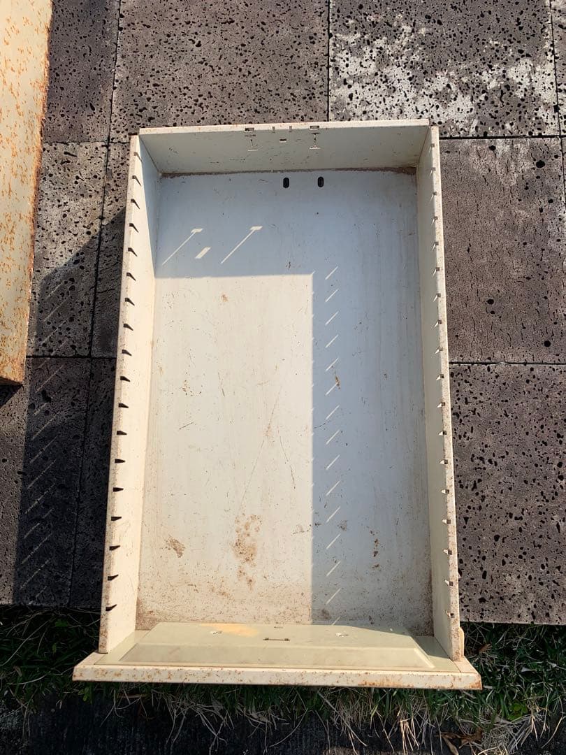 レトロ　スチールラック　スチール棚　スチールキャビネット