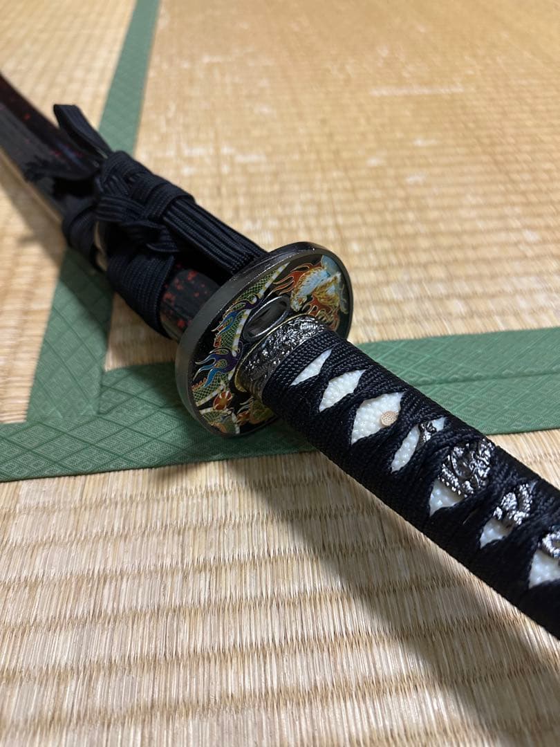 の*り様 日本刀 肥前忠広 模造刀 合金　太刀