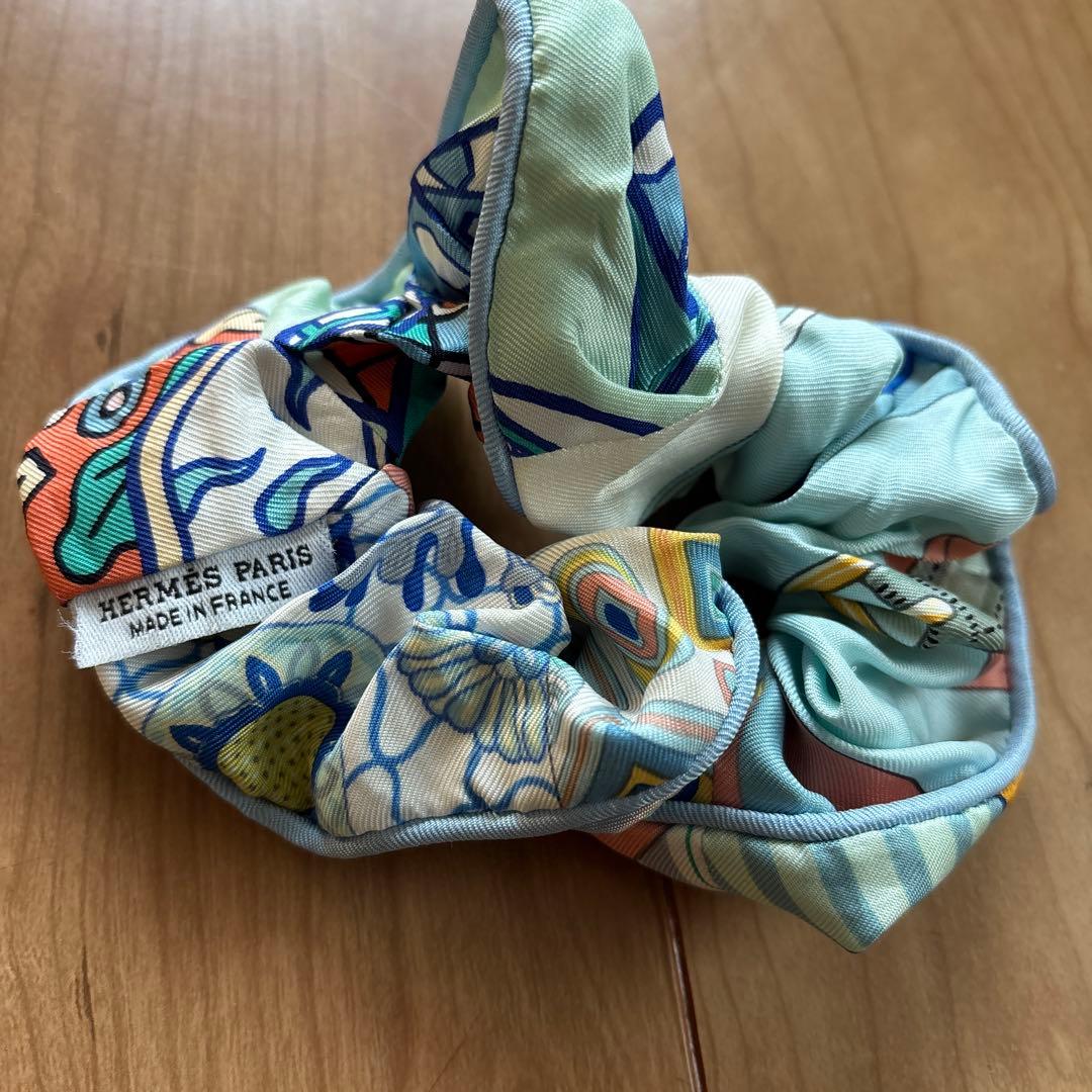 HERMÈS シュシュ　エルメス　ヘアゴム