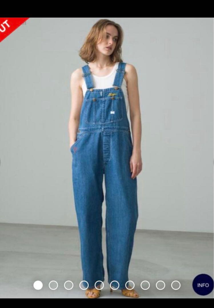 ヤングアンドオルセン　サロペット　ロンハーマン別注