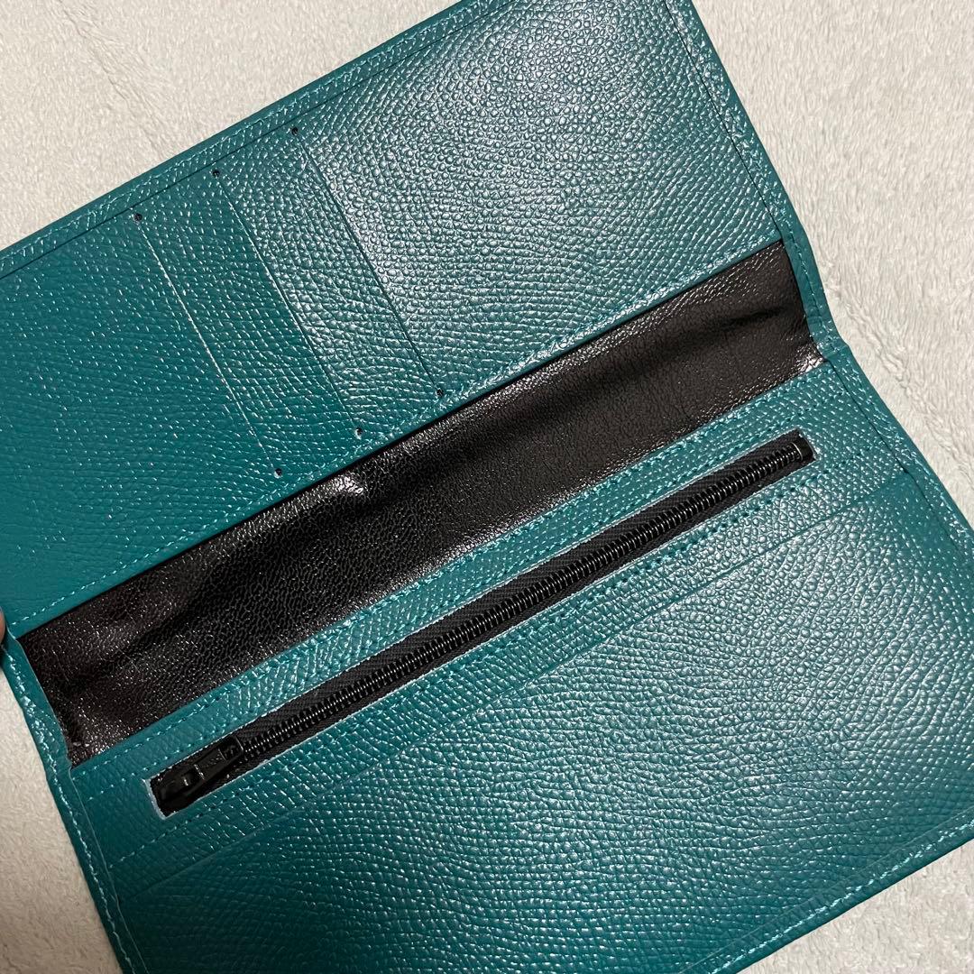 皇居　グリーン 長財布