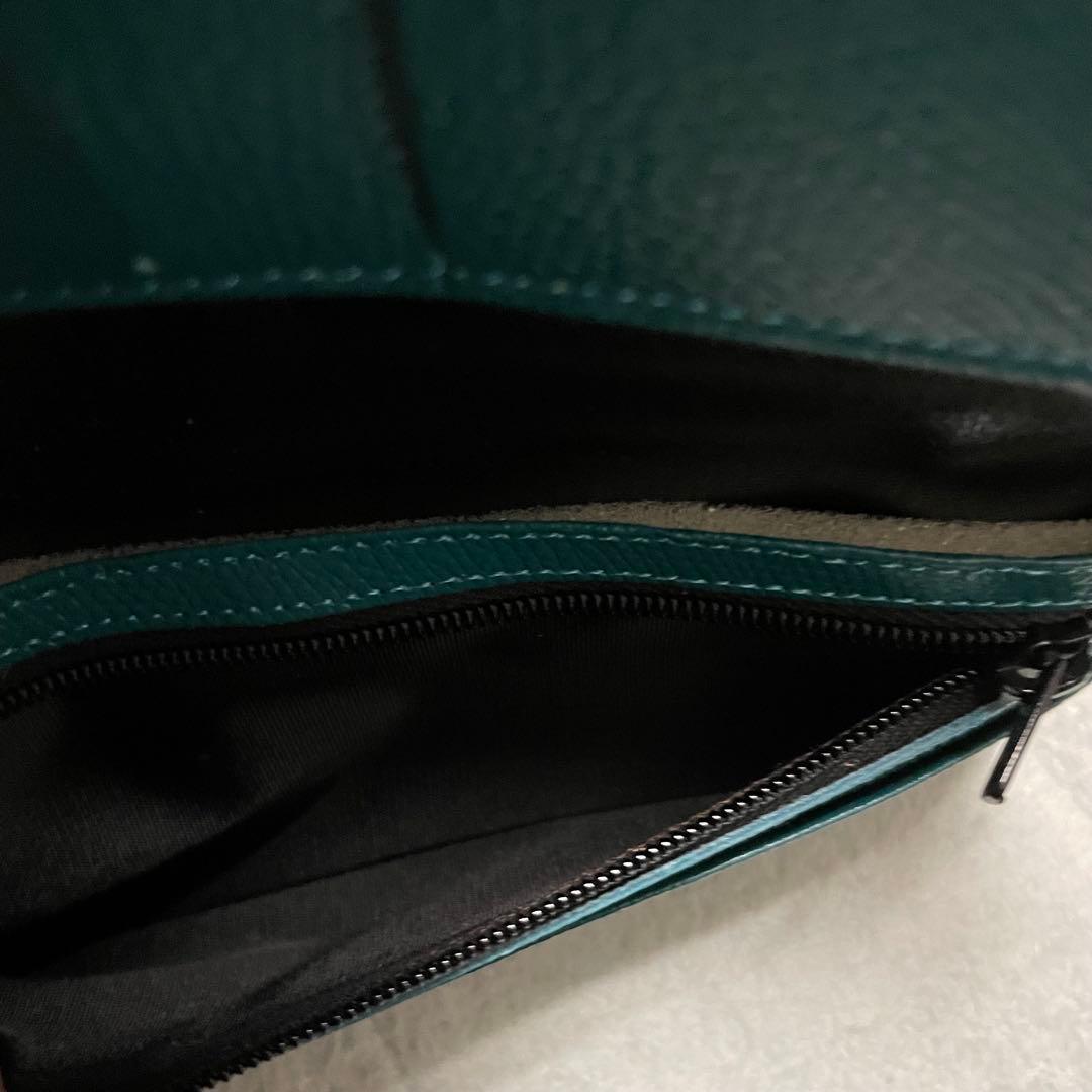 皇居　グリーン 長財布