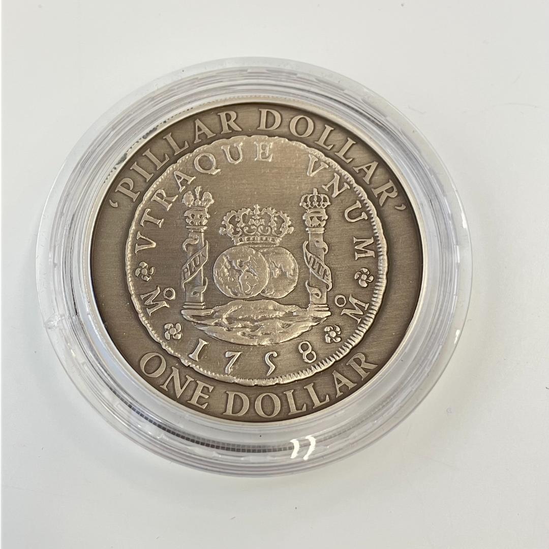 王立オーストラリア造幣局発行　ピラーダラー　アンティーク仕上げ 2006年