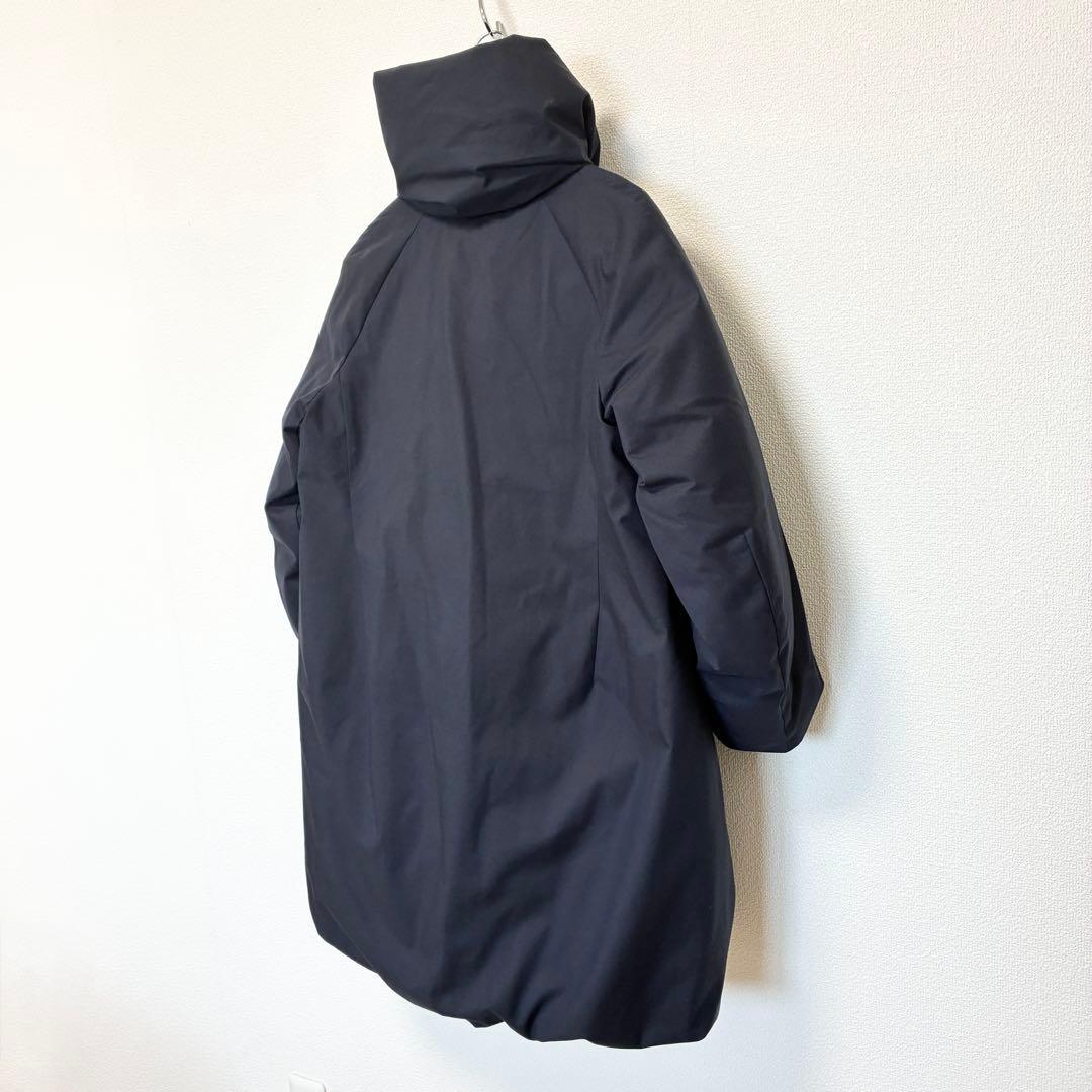 美品✨ ユニクロ +J ジルサンダー ハイブリッド ダウンジャケット ネイビー