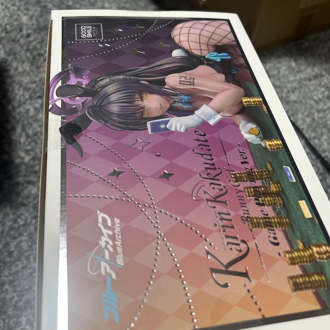 ブルアカ　一之瀬アスナ（開封済）、角楯カリン（未開封）バニーフィギュア　セット