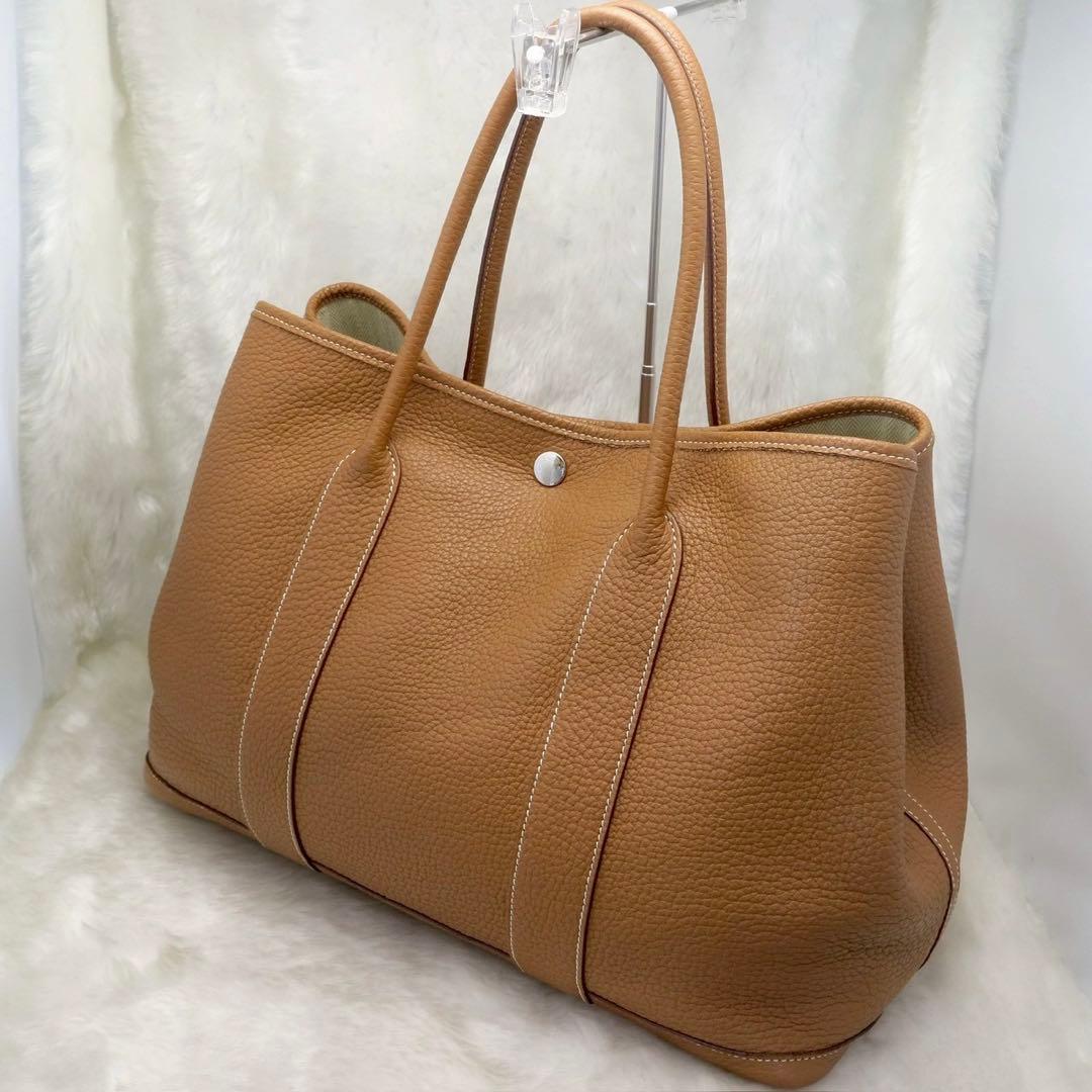 ✨新品展示品✨HERMES❤️ガーデンパーティPM♪ネゴンダ✨超人気ゴールド