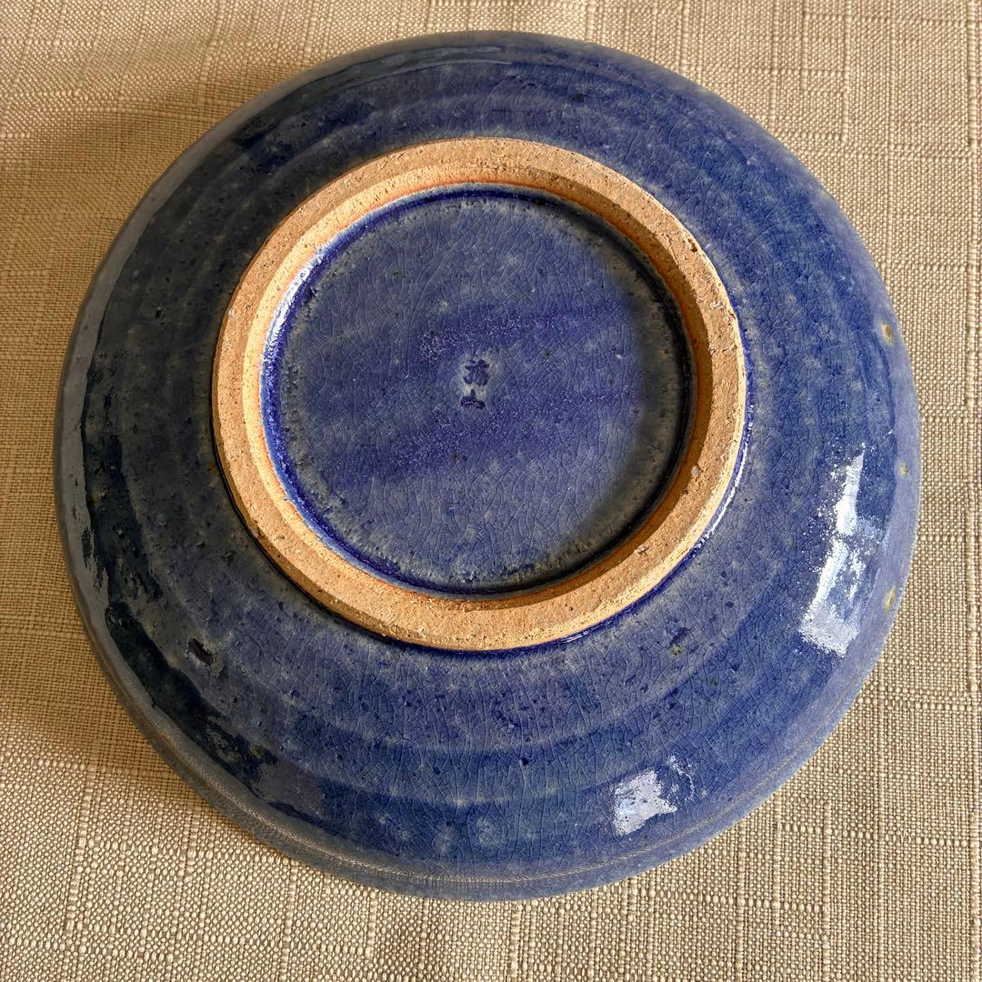 【未使用品】盛鉢　大鉢　萩焼　青釉　2点セット　陶器