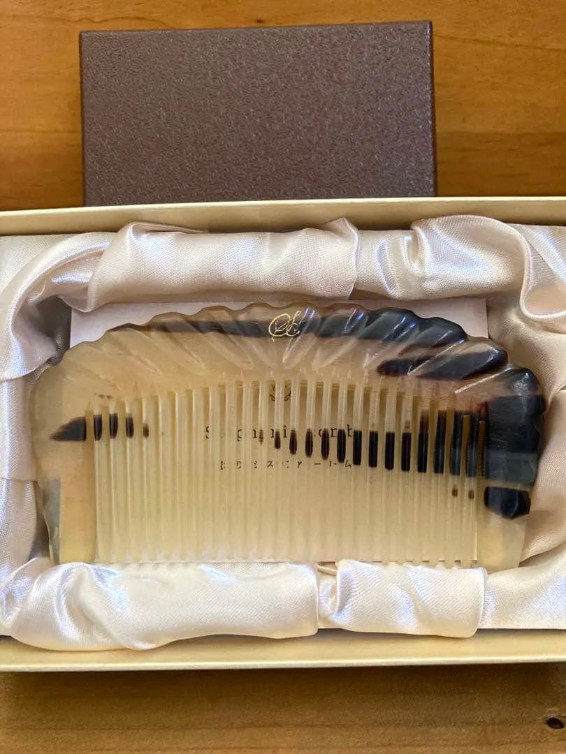 【週末限定プライス】ステファニーコーム　ロイヤルミスティーク　ブラックイエロー