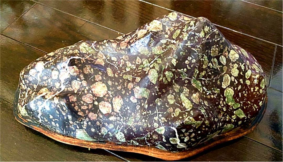 骨董品&大迫力#3D立派な花石鑑賞石