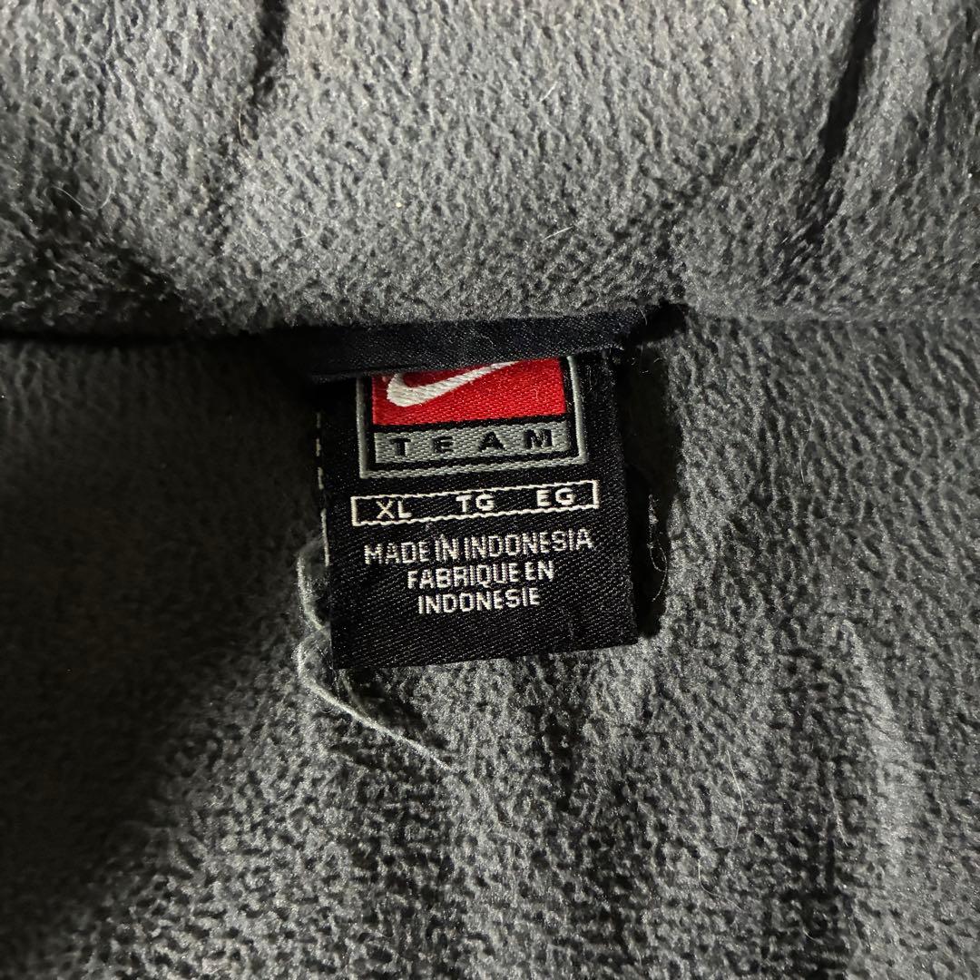 00sNIKE中綿ウォームアップジャケット刺繍ロゴマンチェスターユナイテッド