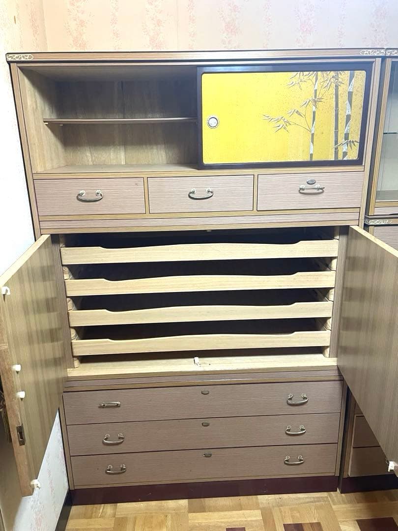 年代物　桐箪笥　着物箪笥