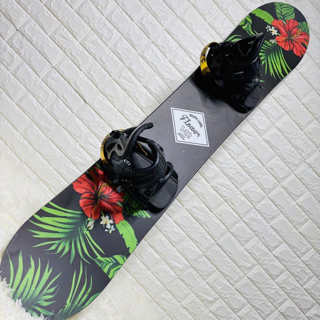 【レディース２点】Death Label Flower 142 × DRAKE