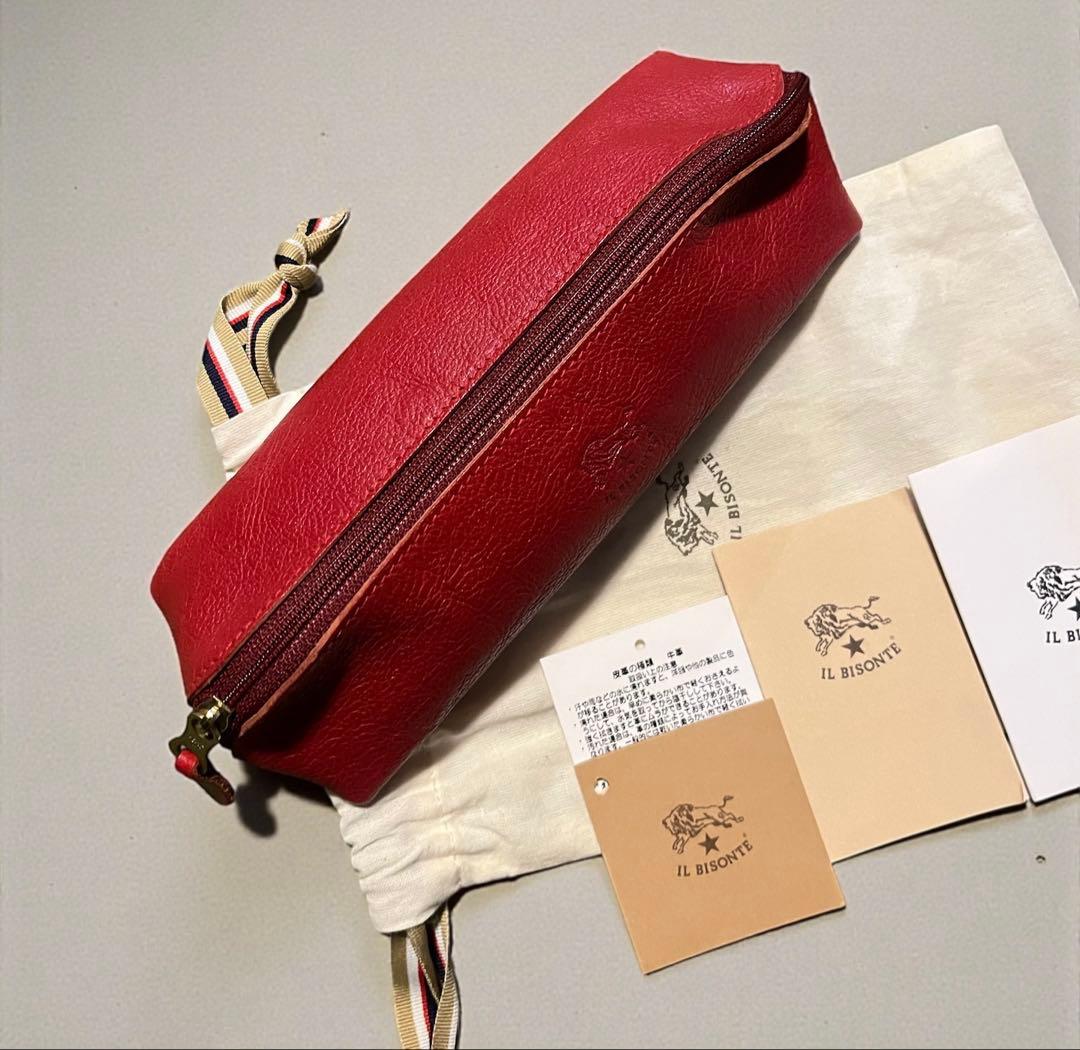 IL BISONTE イルビゾンテ PEN CASE レザーペンケース