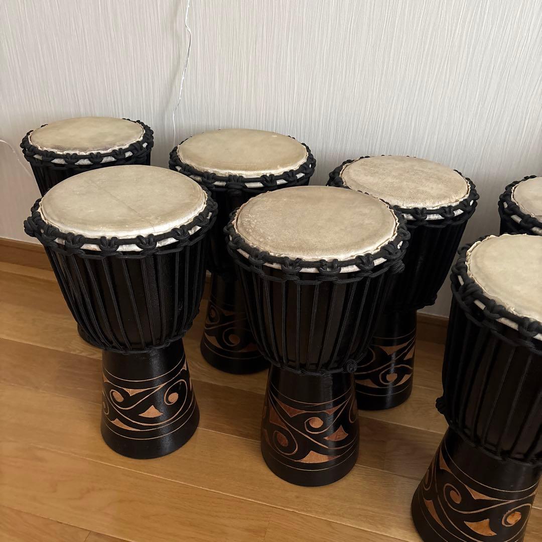 ジャンベ　大5個　中7個セット