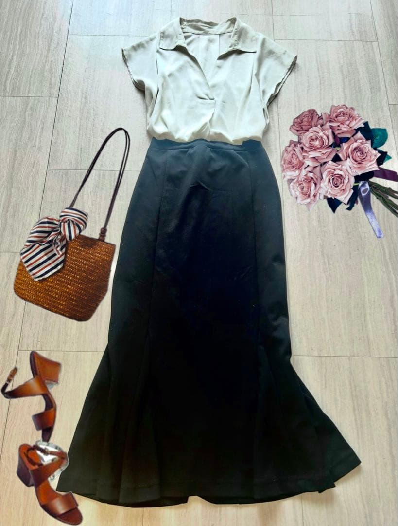 オフィスカジュアル　オンオフ　シンプル　きれいめコーディネートまとめ売り　M