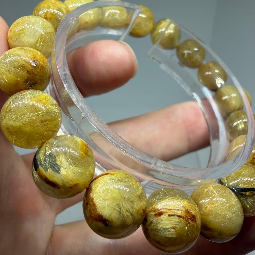 ●ゴールドタイチンルチルクォーツ118●