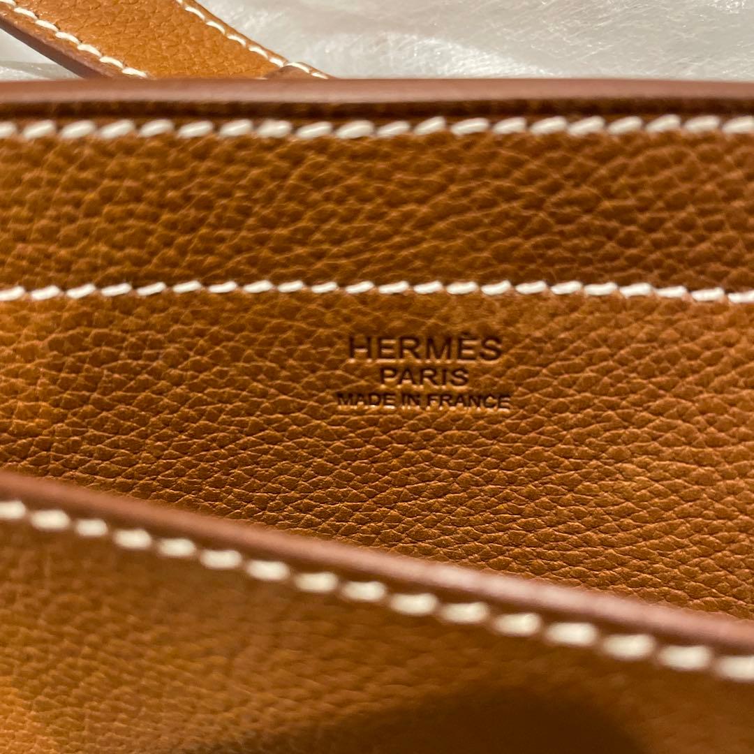 新品未使用品！ HERMES カバセリエ31 ゴールド
