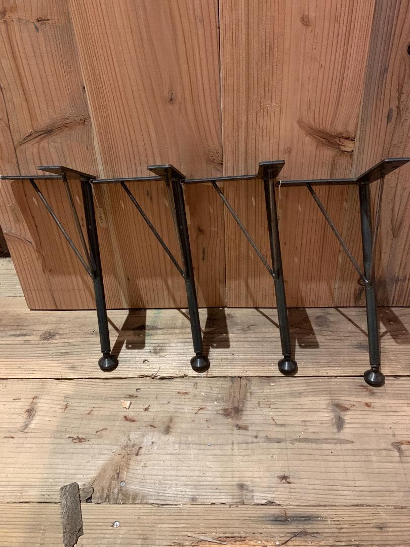 テーブル　アイアンレッグ　４本セット