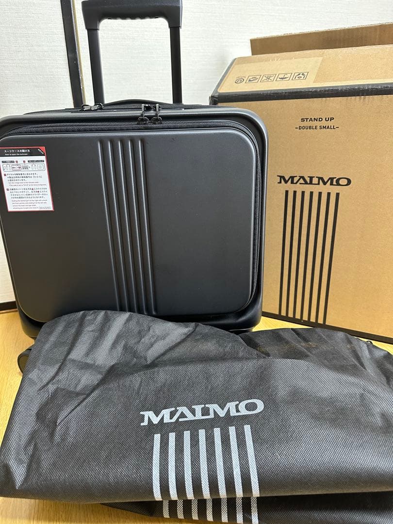 【未使用】MAIMO フロントオープン STAND Uスーツケース SSサイズ