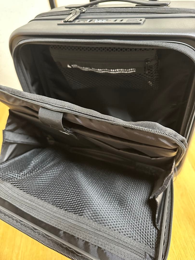 【未使用】MAIMO フロントオープン STAND Uスーツケース SSサイズ