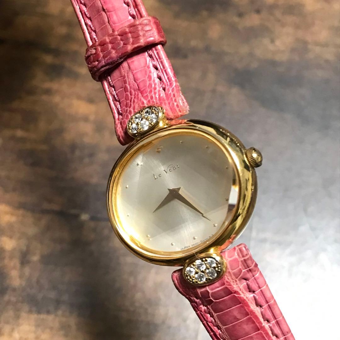 幻SEIKO 10Pダイヤ シェル 六芒星 Le Vent 阿木耀子 コラボ。