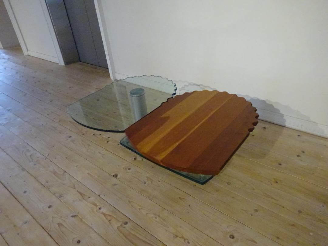 IDC大塚家具　ドイツ　ロナルドシュミット　可動式　センターテーブル　美品