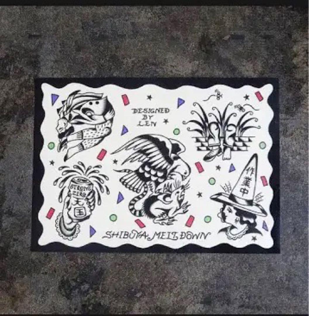 【額縁セット】TATOO STUDIO YAMADA ポスター 山田レン