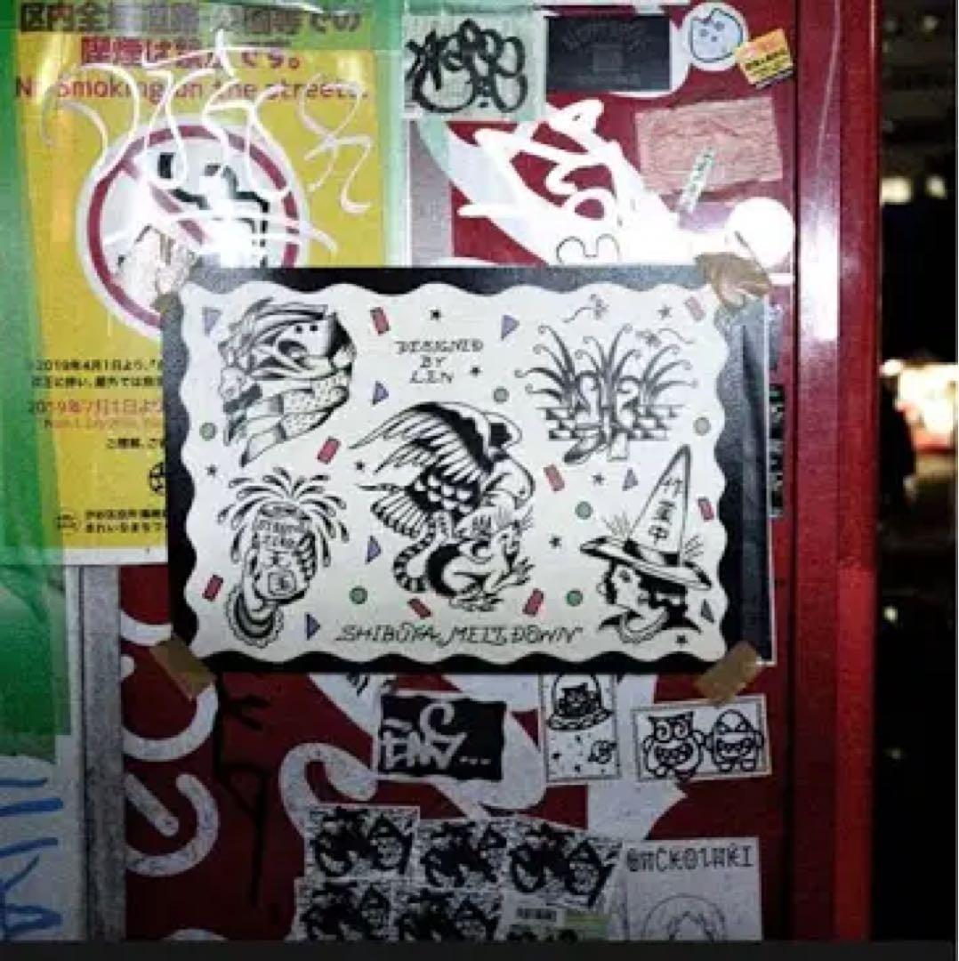 【額縁セット】TATOO STUDIO YAMADA ポスター 山田レン