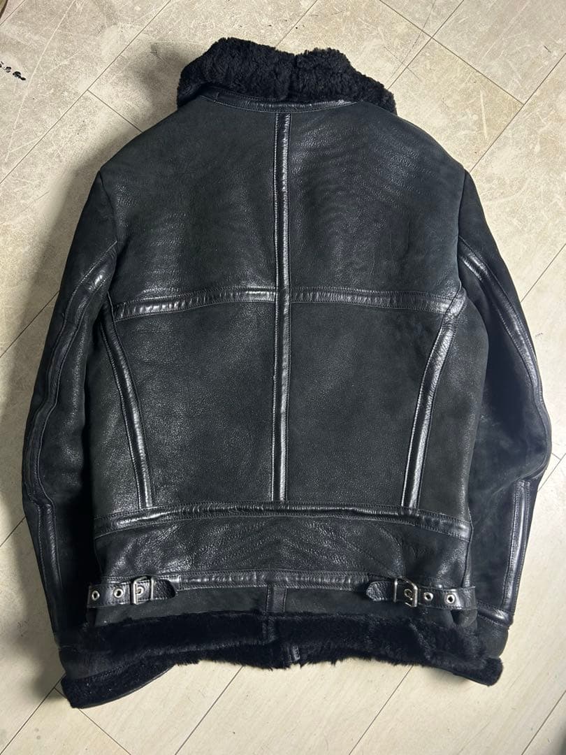 Carel van laere ムートンジャケット