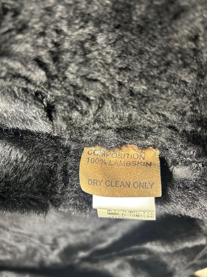 Carel van laere ムートンジャケット