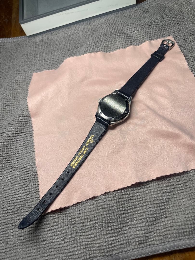 TISSOT ACTUALIS 17石手巻き　正確稼働　純正ベルト・尾錠・箱　美