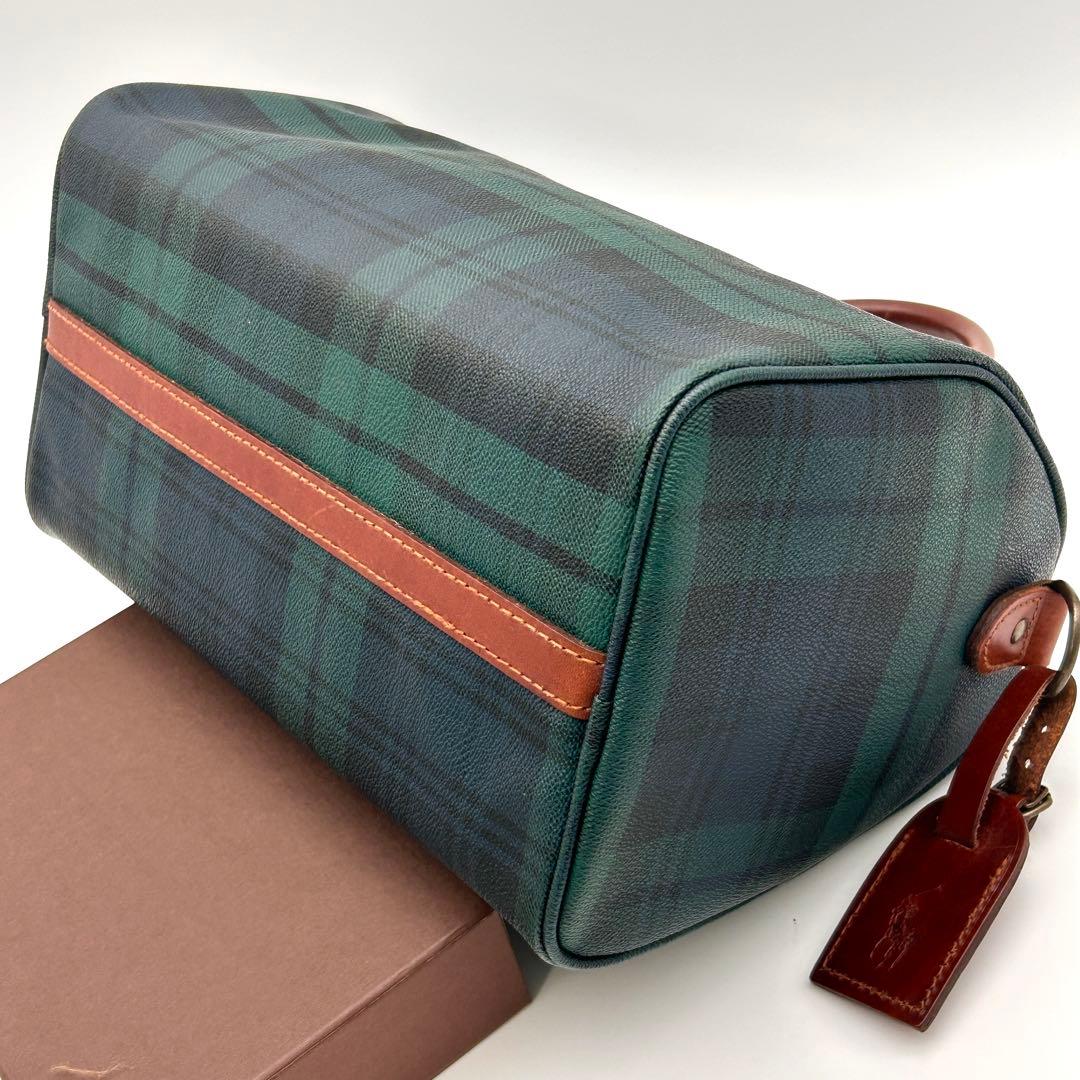 ✨極美品✨ ラルフローレン ボストンバッグ ミニ 高級レザー 希少性大 旅行鞄